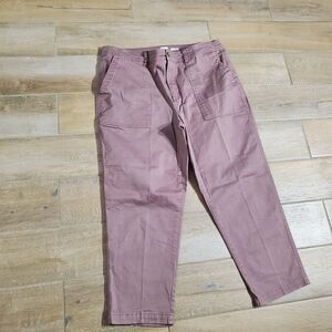 A NEW DAY CARGO  PINK STRETCH COTTON/SPANDEX SIZE 18